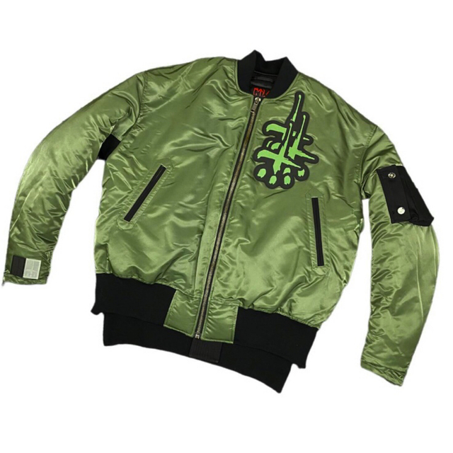 CVTVLIST RUBBER LOGO RIDER'S MA-1-
