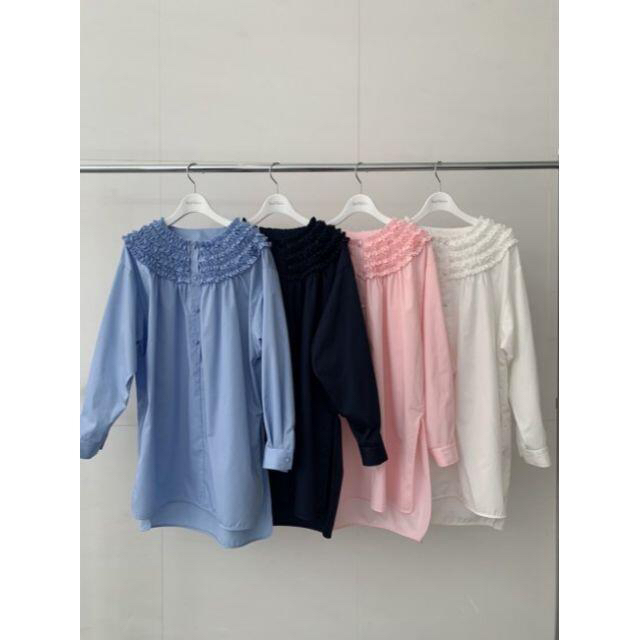 Chesty(チェスティ)のロージーモンスター　ミニフリルチュニック　mini frill tunic レディースのトップス(シャツ/ブラウス(長袖/七分))の商品写真