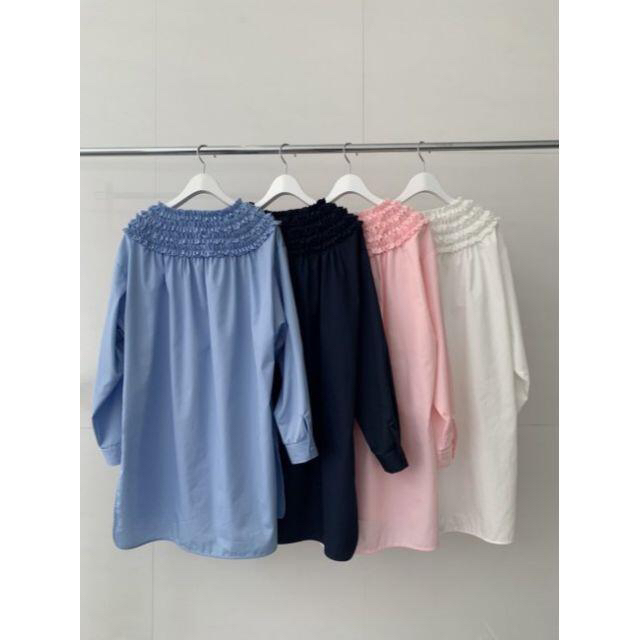 Chesty(チェスティ)のロージーモンスター　ミニフリルチュニック　mini frill tunic レディースのトップス(シャツ/ブラウス(長袖/七分))の商品写真