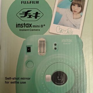 フジフイルム(富士フイルム)のチェキ　instant mini8+　新品未使用(フィルムカメラ)