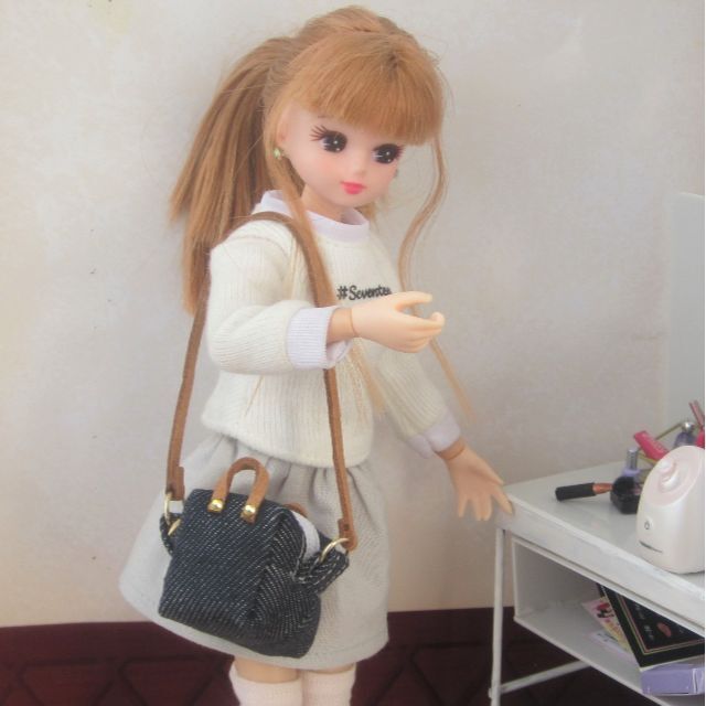 値頃 リカちゃんサイズ ミニチュアショルダーバッグ ミニチュアバッグ リカちゃんカバン ミニチュア Dellt Com Br