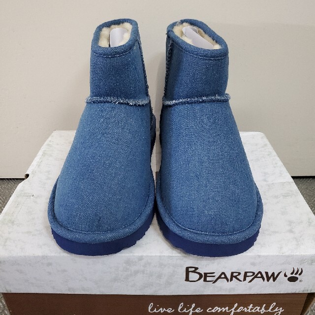 BEARPAW(ベアパウ)のBEARPAW　デニムボアブーツ レディースの靴/シューズ(ブーツ)の商品写真