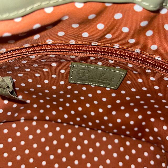 メッシュ　革　ハンドバッグ　【未使用品】 レディースのバッグ(ハンドバッグ)の商品写真