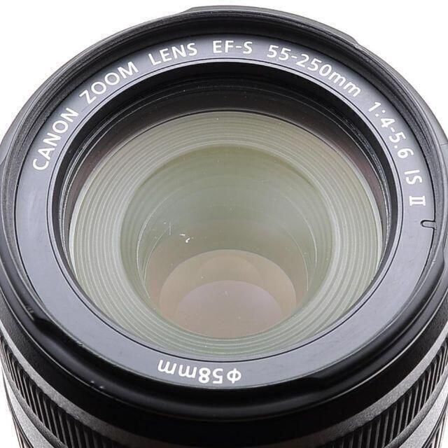 キャノン望遠レンズ☆EF-S 55-250mm手ブレ補正つき☆2320-1