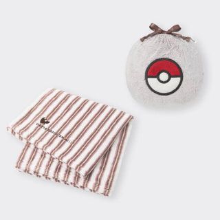 ジーユー(GU)のブランケット Pokemon Holiday Collection イーブイ(おくるみ/ブランケット)