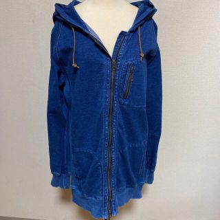 ウエストウッドアウトフィッターズ(Westwood Outfitters)のデニム　ロングパーカー　ウエストウッド　ヤヌーク　デニット　スコットクラブ(パーカー)