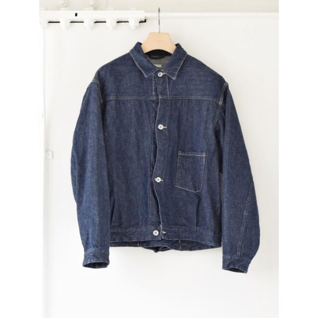 サイズ4 21aw COMOLI コモリ デニムジャケット NAVY 【即日発送】 48
