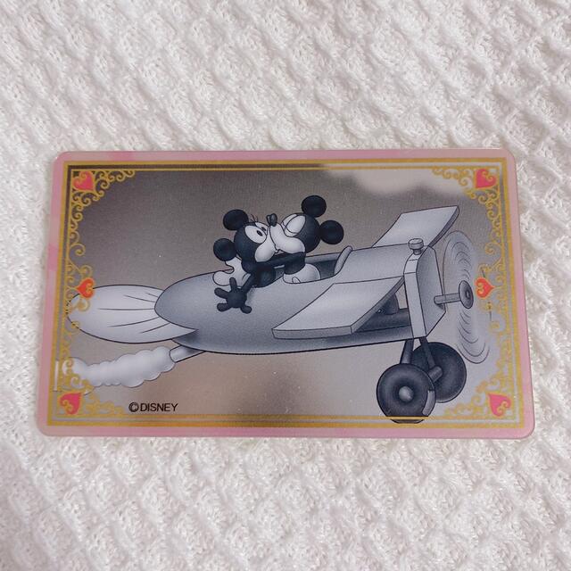 Disney(ディズニー)のミッキー ミニー kiss カードステッカー シール プレーンクレイジー エンタメ/ホビーのフィギュア(ゲームキャラクター)の商品写真