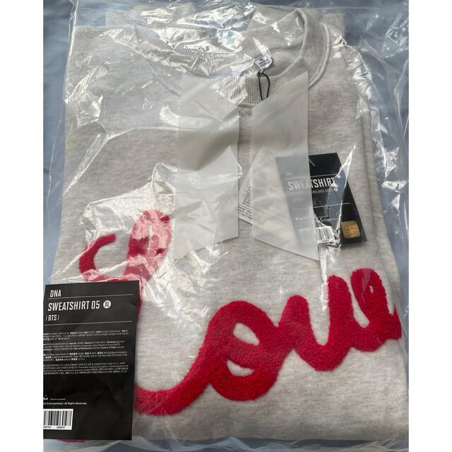 BTS POP-UP ポップアップ トレーナー LOVE DNA ジミン着用