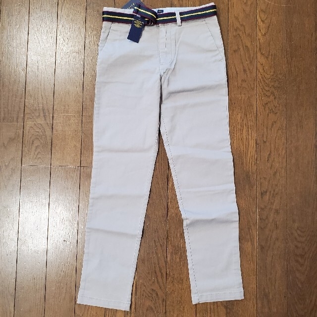 POLO RALPH LAUREN(ポロラルフローレン)のバックル付  パンツ  グレー キッズ/ベビー/マタニティのキッズ服男の子用(90cm~)(パンツ/スパッツ)の商品写真