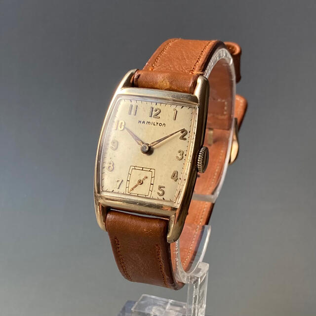 Hamilton - 【動作良好】ハミルトン アンティーク 腕時計 1940年代 手
