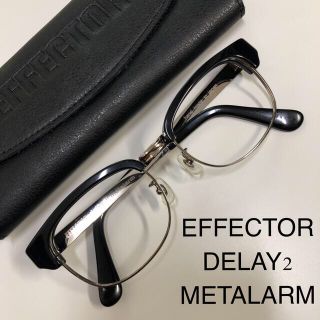 エフェクター(EFFECTOR)の【希少・美品】EFFECTOR DELAY2 METALARM(サングラス/メガネ)