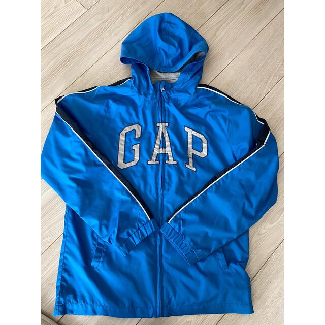 GAP(ギャップ)のナイロン  パーカー キッズ/ベビー/マタニティのキッズ服男の子用(90cm~)(ジャケット/上着)の商品写真