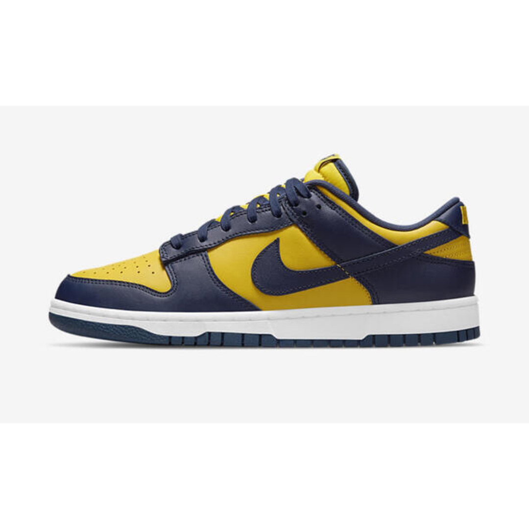 US9 NIKE DUNK LOW RETRO "MICHIGAN" ミシガン靴/シューズ