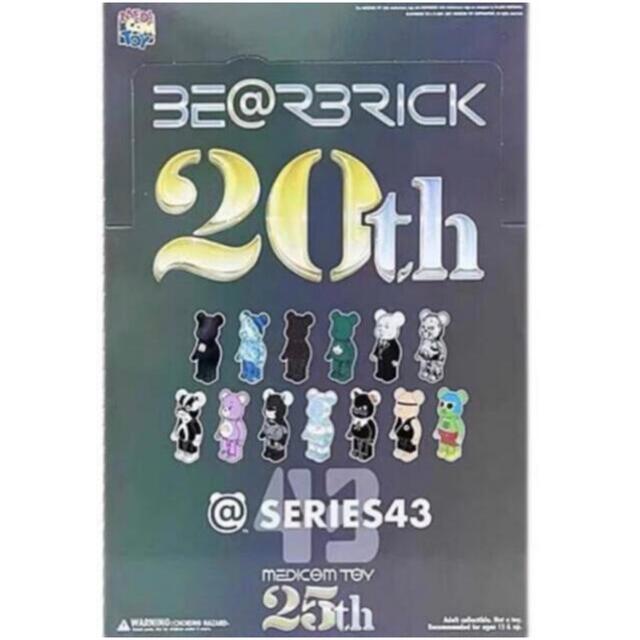 BE@RBRICK SERIES 43 24個入りBOX 新品未開封