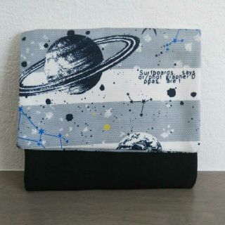 ハンドメイド☆移動ポケット☆宇宙(外出用品)