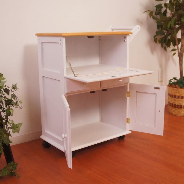 送料無料【新品】木製 キッチンワゴン アウトレット 送料無料【新品】木製 キッチンワゴン アウトレット