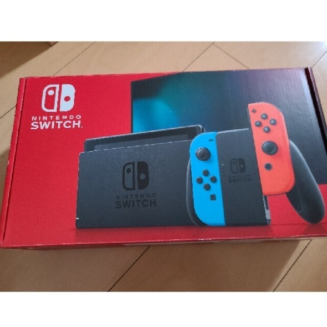 ネット販売 新型 Nintendo Switch 本体 ネオンブルー ネオンレッド