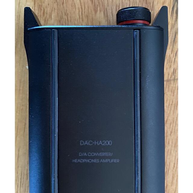 ONKYO(オンキヨー)のONKYO DAC内蔵ポータブルヘッドホンアンプ DAC-HA200(B) スマホ/家電/カメラのオーディオ機器(アンプ)の商品写真