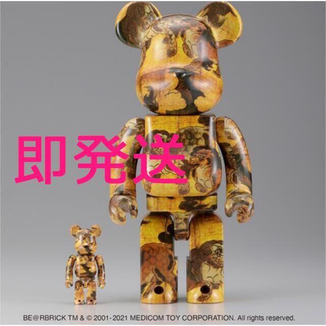 BE@RBRICK 狩野永徳「唐獅子図屏風」 100% & 400%