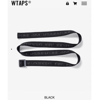 ダブルタップス(W)taps)の【新品】 WTAPS WEBBING BELT NYPO BLACK(ベルト)