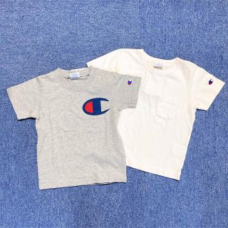 チャンピオン(Champion)の【新品タグ付】チャンピオン Tシャツ　110cm 2枚(Tシャツ/カットソー)