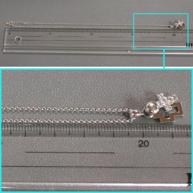 K18ダイヤモンドクロスペンダント D0.15 4g