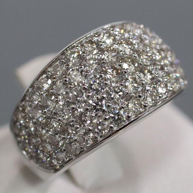 ★1.22ct★パヴェ ✨メレダイヤモンドK18WGリング指輪