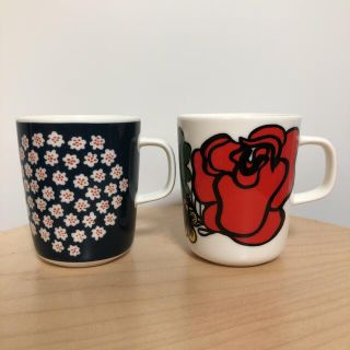 マリメッコ(marimekko)のマリメッコ　マグ　2点(食器)