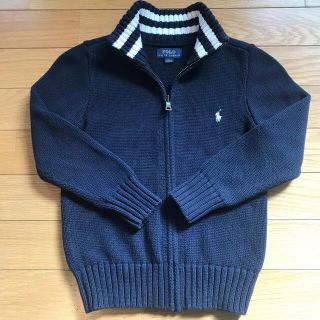 ポロラルフローレン(POLO RALPH LAUREN)の美品💐ポロラルフローレン 💐キッズ120 ジップアップセーター💐(ジャケット/上着)