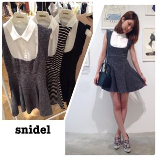 スナイデル(SNIDEL)の【美品】snidel☆フレアワンピース(ミニワンピース)