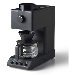ツインバード(TWINBIRD)のツインバード 全自動コーヒーメーカー ブラック CM-D457B 新品未開封(コーヒーメーカー)