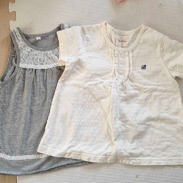 Branshes(ブランシェス)の子供服2点セット キッズ/ベビー/マタニティのキッズ服女の子用(90cm~)(Tシャツ/カットソー)の商品写真