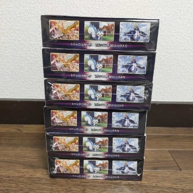 スターバース 未開封 シュリンク付き 6ボックス ポケモンカードゲーム