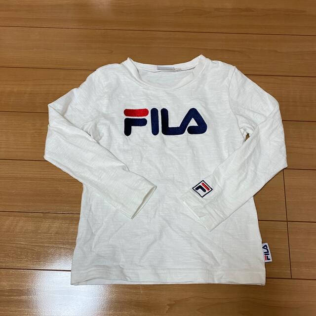 FILA(フィラ)のYR様専用★FILA カットソー　長袖　ロンT 120cm キッズ/ベビー/マタニティのキッズ服男の子用(90cm~)(Tシャツ/カットソー)の商品写真