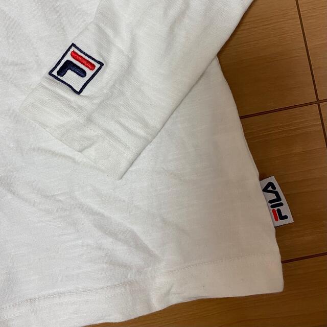 FILA(フィラ)のYR様専用★FILA カットソー　長袖　ロンT 120cm キッズ/ベビー/マタニティのキッズ服男の子用(90cm~)(Tシャツ/カットソー)の商品写真