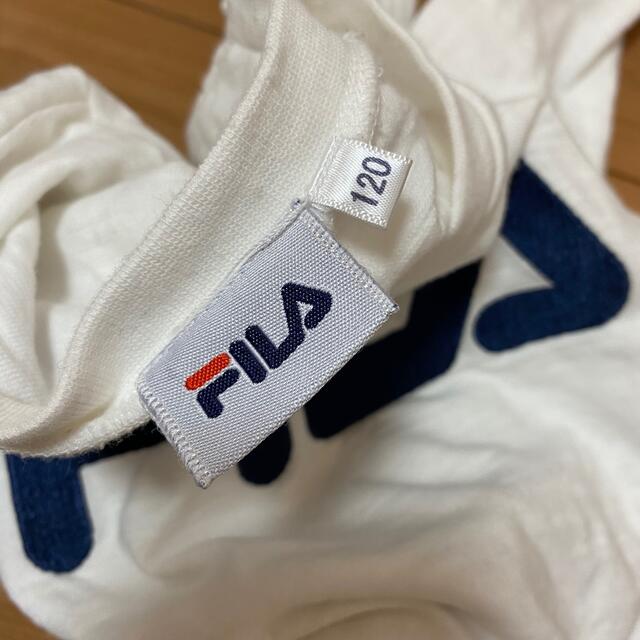 FILA(フィラ)のYR様専用★FILA カットソー　長袖　ロンT 120cm キッズ/ベビー/マタニティのキッズ服男の子用(90cm~)(Tシャツ/カットソー)の商品写真