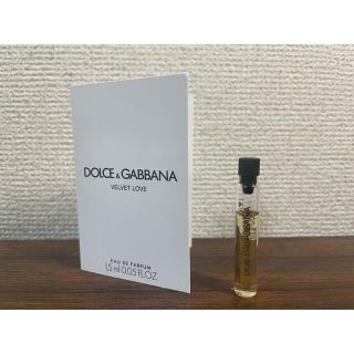 ドルチェアンドガッバーナ(DOLCE&GABBANA)の再値下げ【未使用】DOLCE &GABBANA VELVET LOVEミニサイズ(香水(女性用))