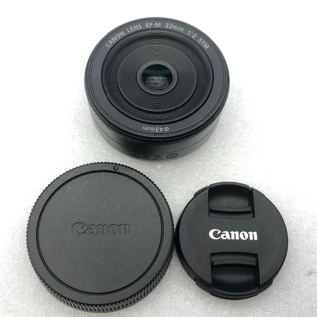 単焦点レンズ】 CANON EF-M 22mm F2 STM-