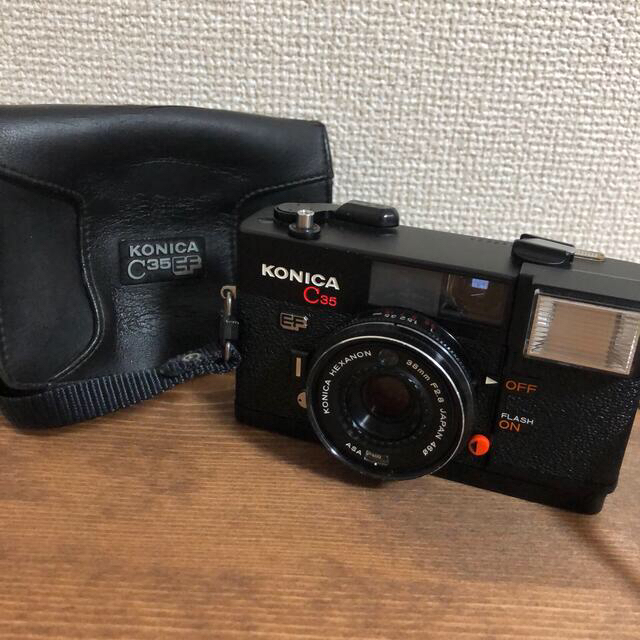 ピッカリコニカ 完動品 c35 ef 整備済み konika フィルムカメラ 