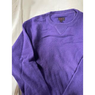 ニードルス(Needles)の90s go like o 御来光　ネペンテス　ニット セーター　パープル(ニット/セーター)
