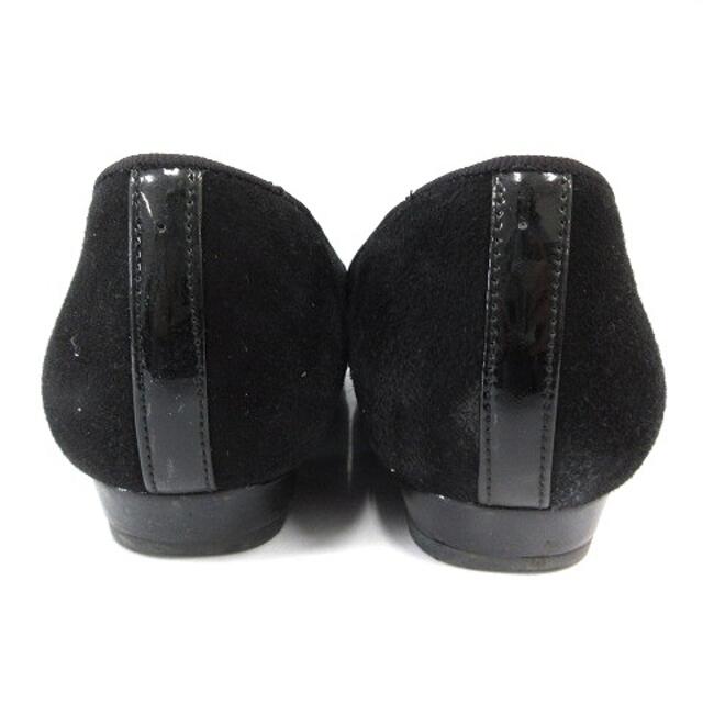 DIANA(ダイアナ)のダイアナ ローファー シューズ フラット スウェード タッセル 22.5cm 黒 レディースの靴/シューズ(ローファー/革靴)の商品写真