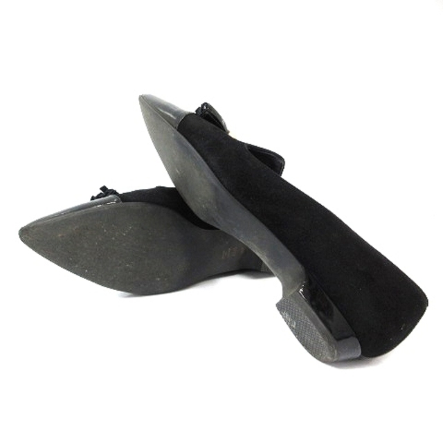 DIANA(ダイアナ)のダイアナ ローファー シューズ フラット スウェード タッセル 22.5cm 黒 レディースの靴/シューズ(ローファー/革靴)の商品写真