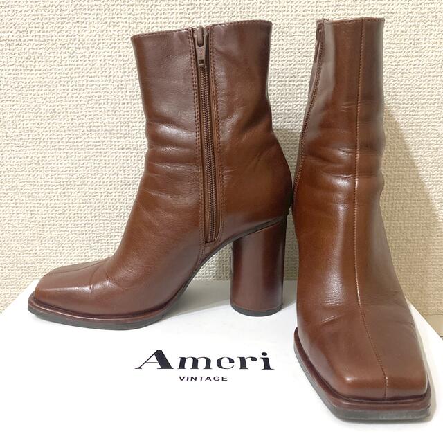 AMERI UNDRESSED DIMENSIONAL SQUARE BOOTSS定価