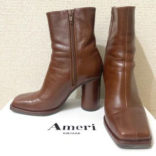 アメリヴィンテージ(Ameri VINTAGE)のAMERI UNDRESSED DIMENSIONAL SQUARE BOOTS(ブーツ)