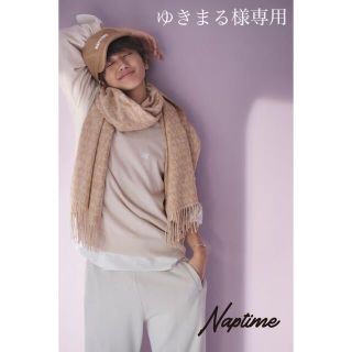 ゆきまる様専用 Naptime. 茶 フェルト帽子(キャップ)