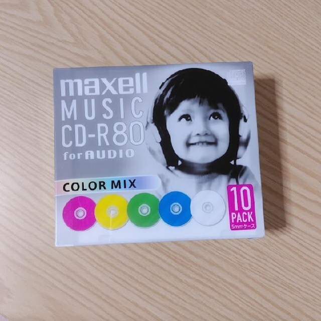 maxell(マクセル)のCD-R 10枚セット マクセル エンタメ/ホビーのCD(その他)の商品写真