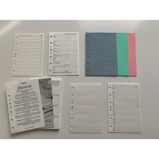 ファイロファックス(Filofax)のfilofax ミニ6 リフィル(その他)