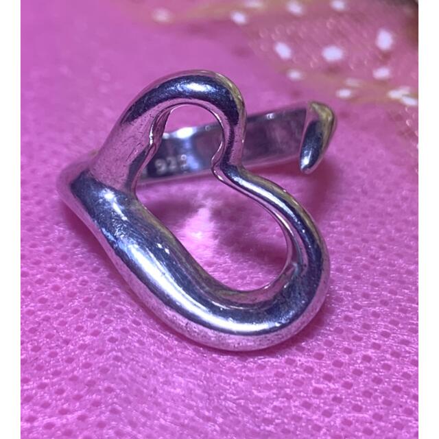 Tiffany & Co.(ティファニー)のTIFFANY  OPEN HEART PERRETI SV925 リング レディースのアクセサリー(リング(指輪))の商品写真