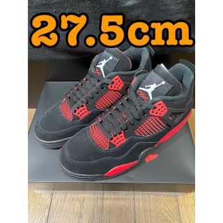 ナイキ(NIKE)のNike Air Jordan 4 "Red Thunder/Crimson"(スニーカー)